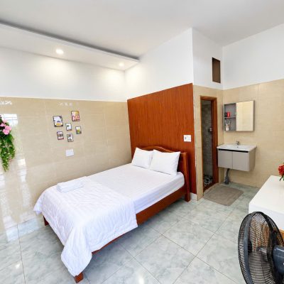 Phòng đơn Cozy vách gỗ